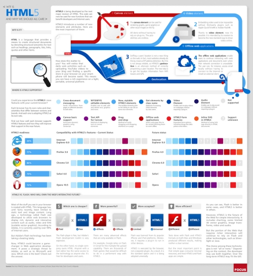 HTML5 Infographic from focus.com